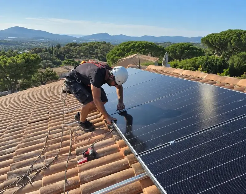 Installateur panneaux solaires Arbérats-Sillègue — pose photovoltaïque sur toiture